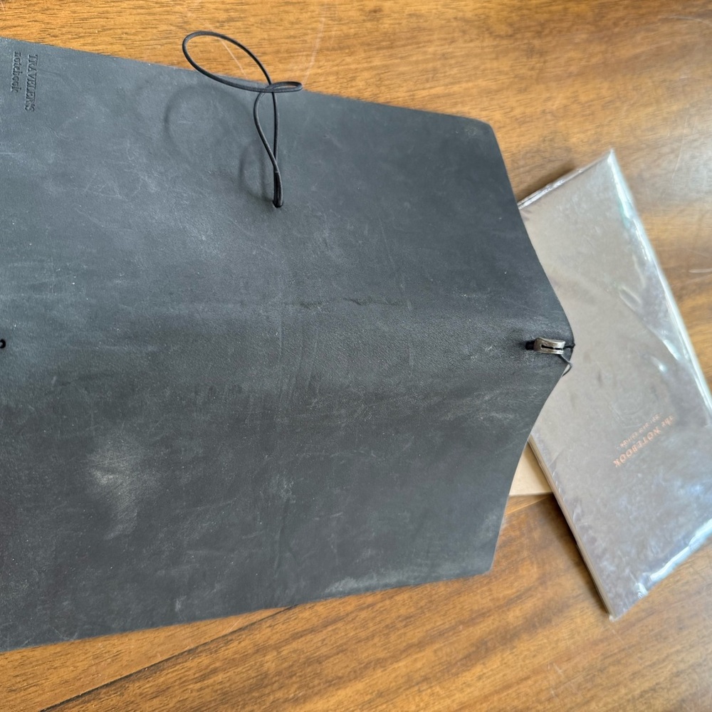 Black travelers notebook